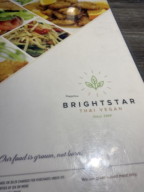 Thai Vegan Since 2008 🥹  at Bright Star in Rancho Cucamonga
