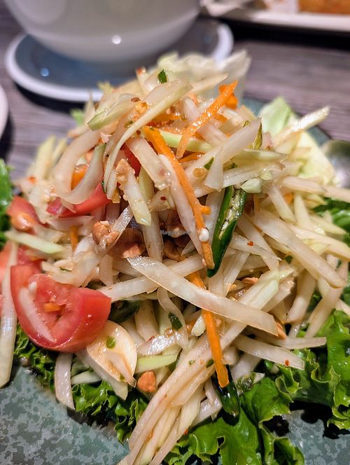 Somtam (papaya salad) at Bright Star in Rancho Cucamonga