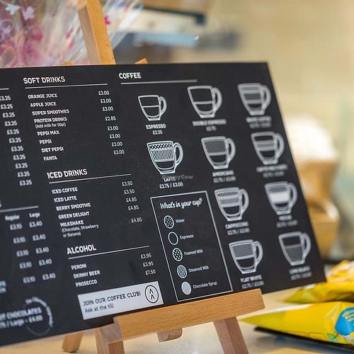 Short description at Café Ash in Oswestry