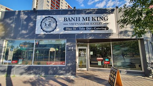 Great food! at Banh Mi King in Winnipeg