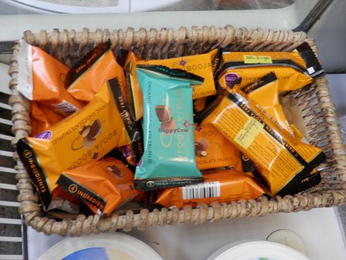 Vegan truffles! at Holbeach Wholefoods in Holbeach