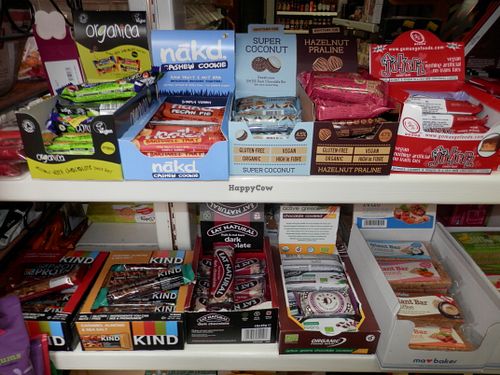 Vegan chocolate and other sweet treats at Holbeach Wholefoods in Holbeach