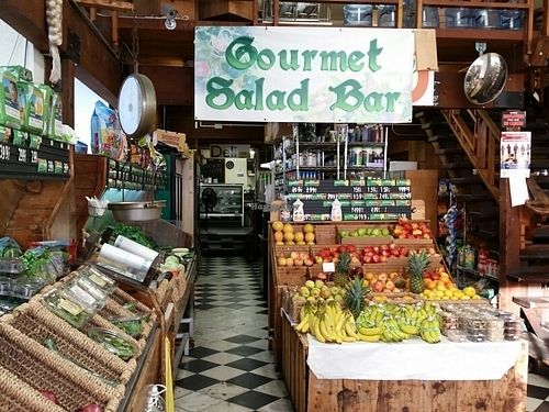 inside at One Life Natural Foods in Santa Monica