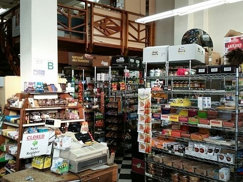 inside at One Life Natural Foods in Santa Monica