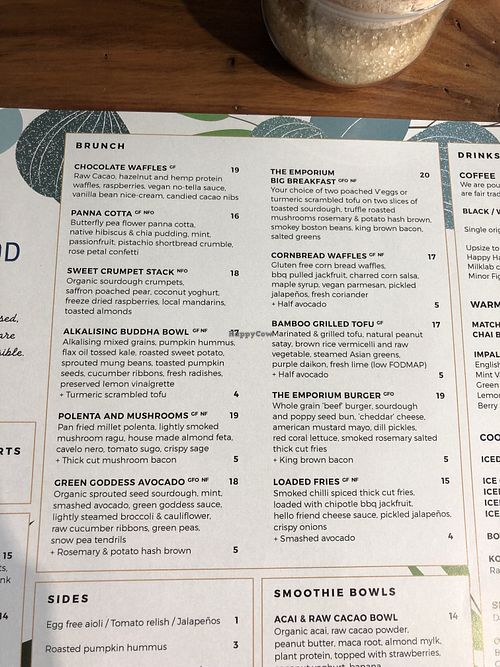 Brunch options  at Good Food Emporium Cafe - Illume in Narre Warren