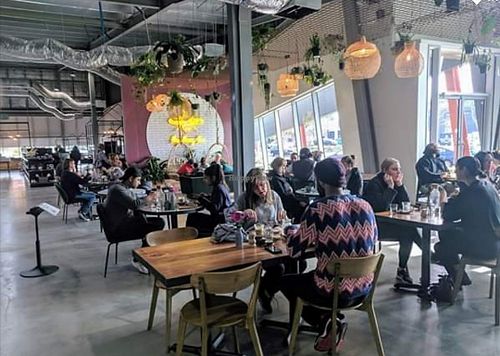 Great atmosphere. Loved the hanging seats. at Good Food Emporium Cafe - Illume in Narre Warren