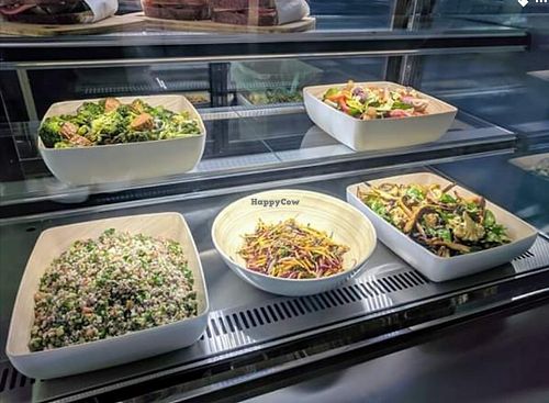 Daily made fresh salads. They looked much better in person. at Good Food Emporium Cafe - Illume in Narre Warren