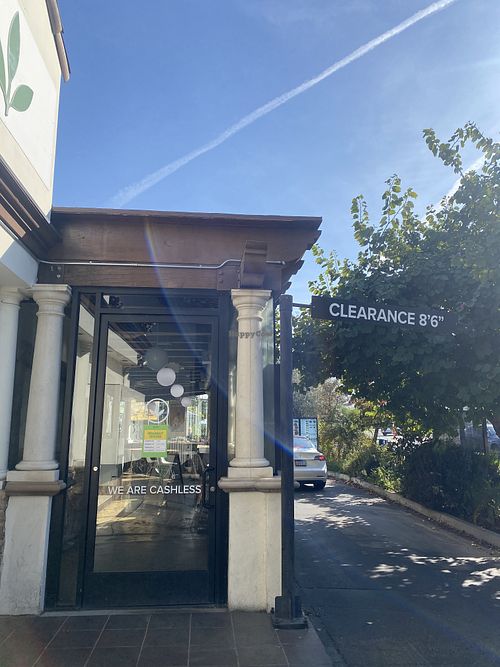 Entry with Drive-Thru on Side (Outdoor Seating Available)  at Plant Power Fast Food in Long Beach