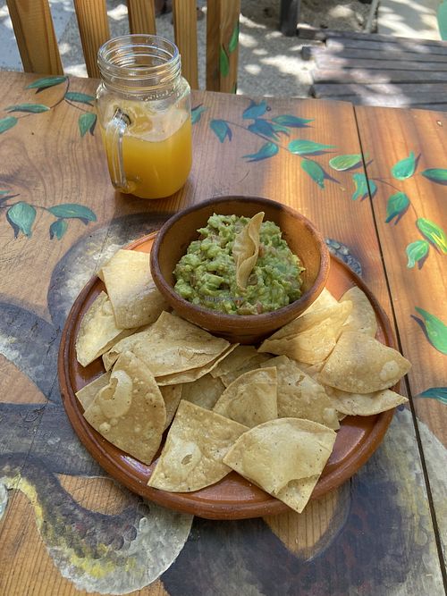 Guacamole   at Aguacate Limon in Tulum