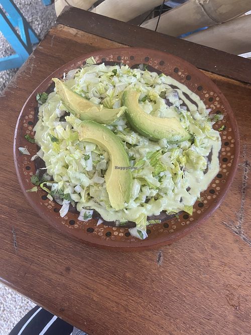 Enfrijoladas   at Aguacate Limon in Tulum