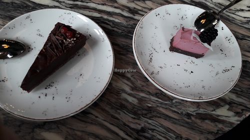 The desserts at Agartha Kitchen in Malmo