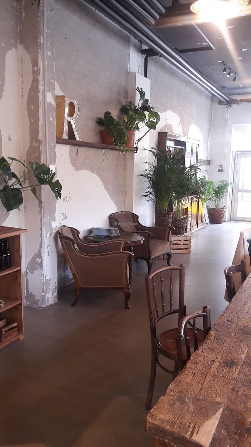 Cozy cafe at Agartha Kitchen in Malmo