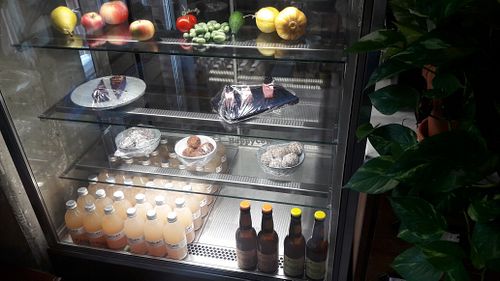 Dessert selection at Agartha Kitchen in Malmo