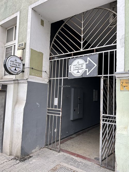 Good advice - keep away from sugar  at Eat Sweet & Stay Fit in Poznan