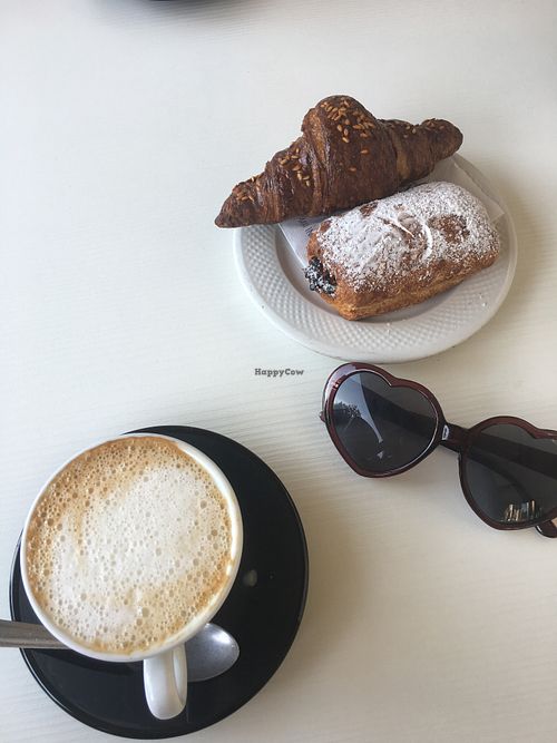 Chocolate and hemp seeds croissants at Milano Caffe in Chioggia