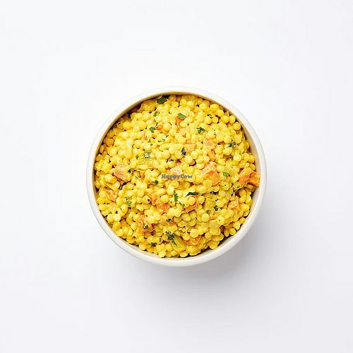 Spicy curried couscous (vegan)  at Mendocino Farms - Camel Valley in San Diego