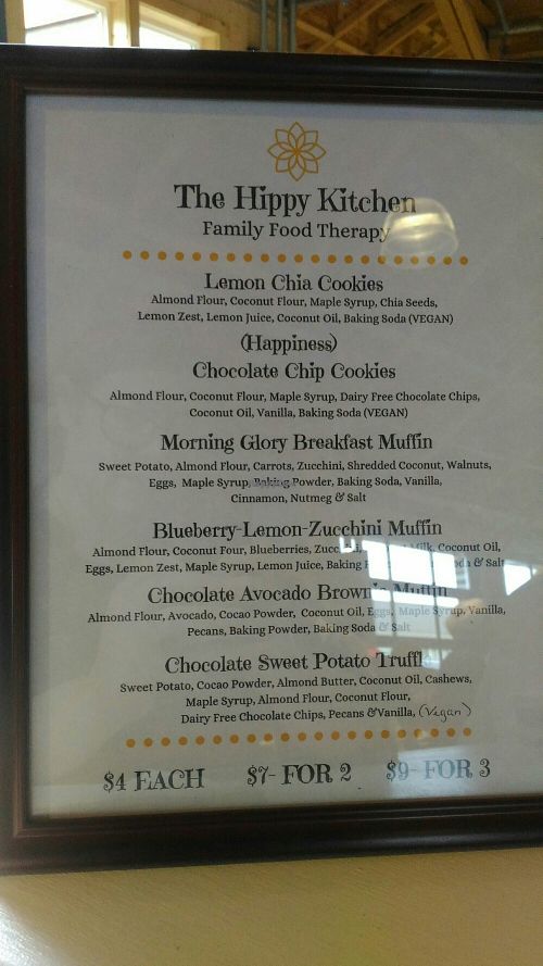 Sweets at The Hippy Kitchen in Bouctouche