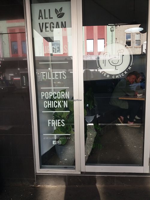 Menu at Vegan Fried Chick'n in Newtown