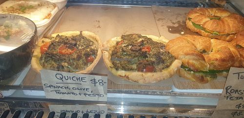 Quiche at Desta in Preston