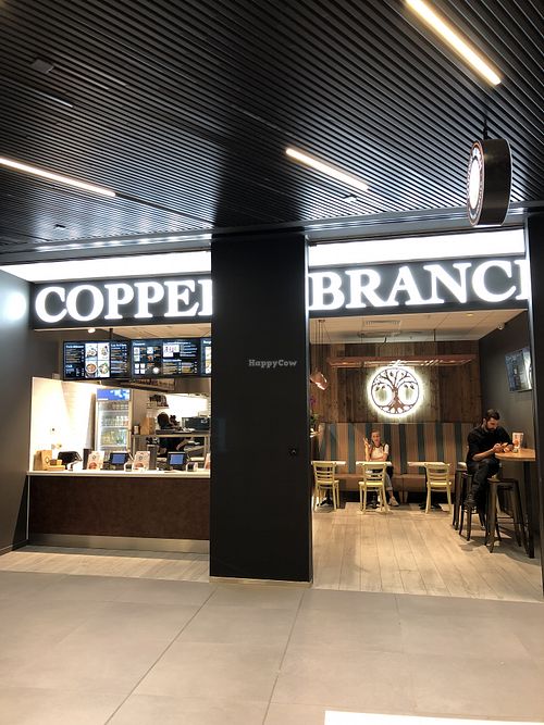 Outside at Copper Branch - Nieuwstraat in Brussels