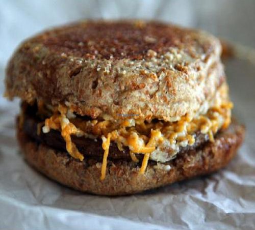 Breakfast sandwich at Locali in Los Angeles