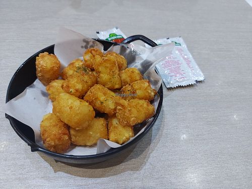 Hash Brown "balls" at Flavours by Saute 寻味•素特 in Central Singapore
