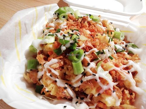 Mac & cheeze at No Mean Dogs in Glasgow