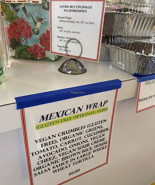   at Loving Hut in Cincinnati