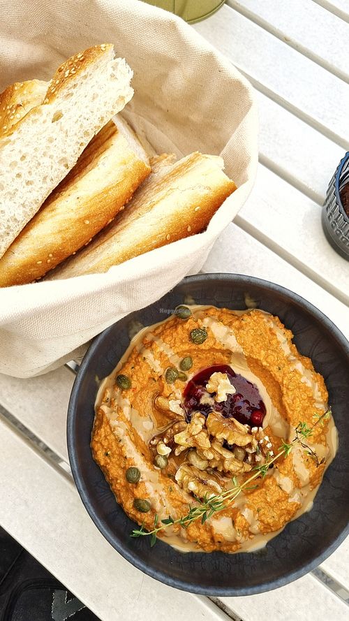 Muhammara at Pan Café in Hallein