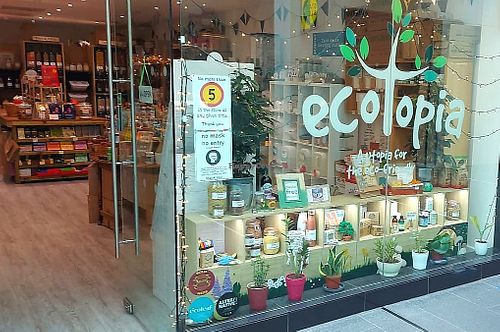 Shop Entrance at Ecotopia in Leeds