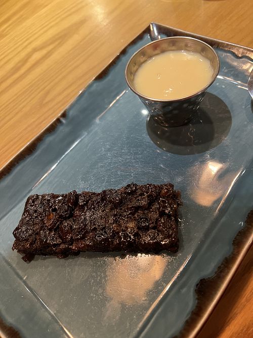 Vegan Christmas Pudding on Festive Menu  at The Amesbury Archer in Amesbury