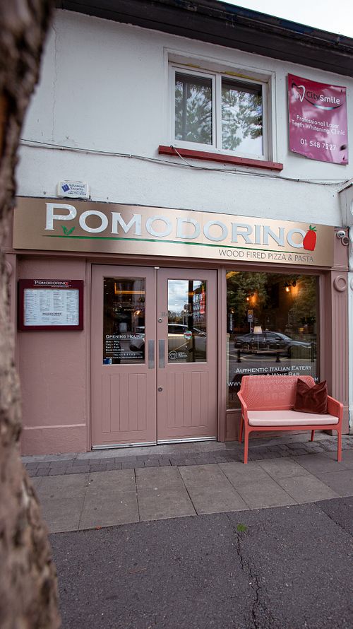our restaurant shop view at Pomodorino in Swords