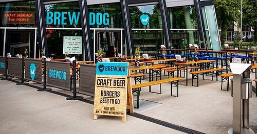 hamburg at BrewDog in Hamburg