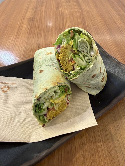 Falafel wrap  at immergrün - Hamburger Meile in Hamburg