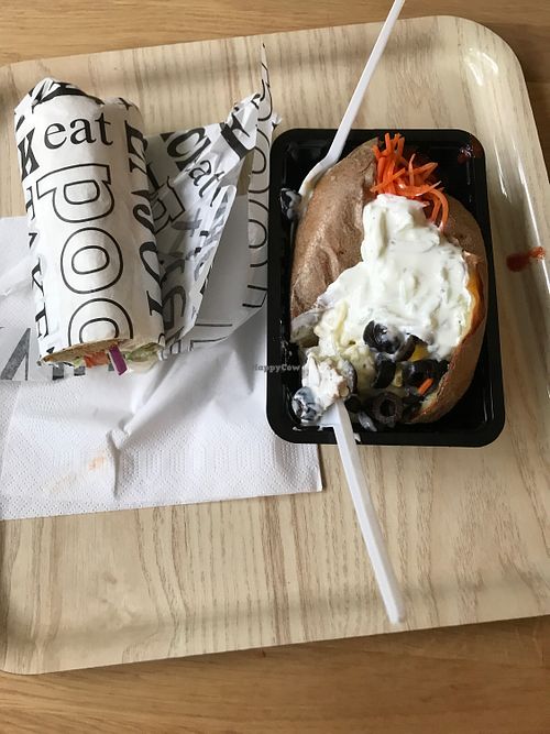 Potato and falafel  at Mamo Falafel & Baked Potato in Gouda