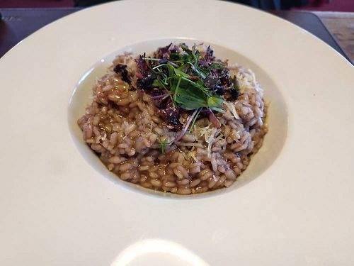 Risotto at Alpenclub in Engelberg