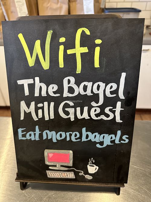 Wi-Fi   at The Bagel Mill in Petaluma