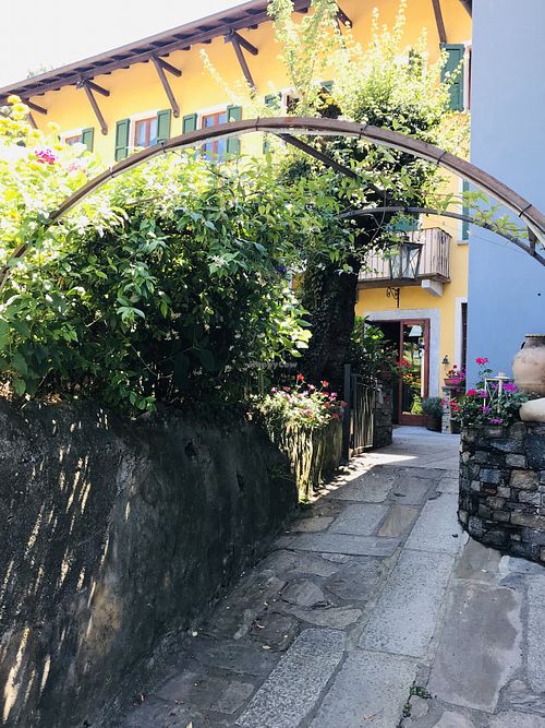 Garden at Antico Sempione in Cannobio