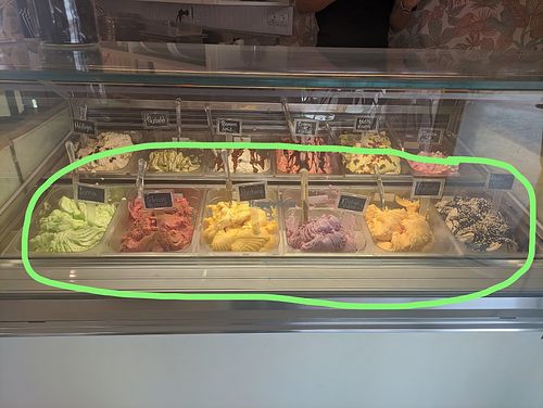 Even Kinder chocolate at Nonna in Rincon De La Victoria