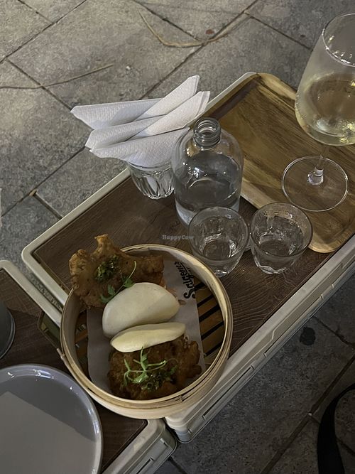 Mushroom bao bun  at Saigonese Eatery in Phu Quoc