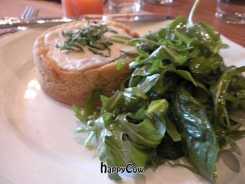 Deep Dish Cornmeal Crust Pie at Portobello Vegan Trattoria in Portland