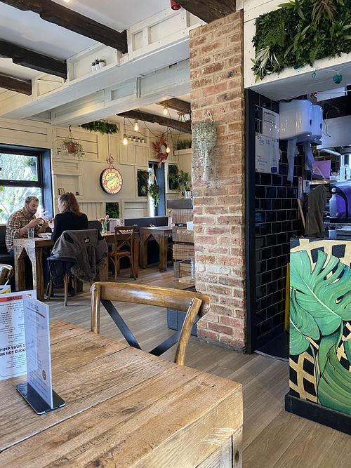 Interior  at Mighty Wieners  in Bournemouth