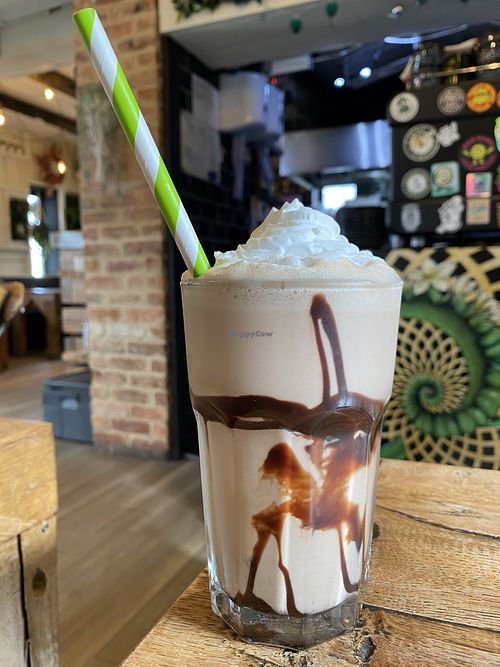 Snickers milkshake with a shot of Vodka. Very tasty.  at Mighty Wieners  in Bournemouth