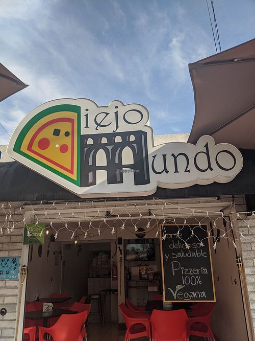 Outside at Viejo Mundo in Zapopan