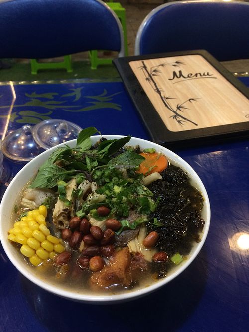 40.000d of yummy everything  at Thien Tam - Passionate Heart Vegetarian in Da Nang