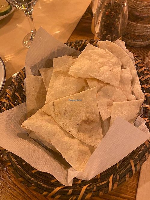 Vegan pitta at Rose in Kalkan