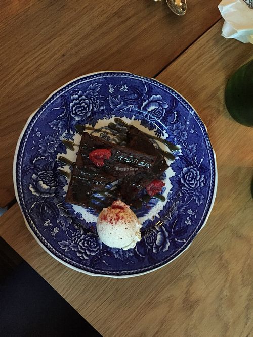Vegan mudcake at Harju 8 in Helsinki