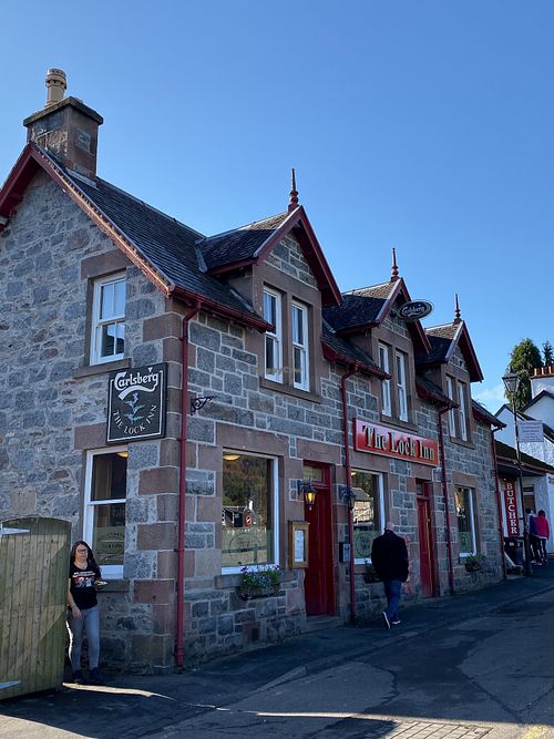 Pub storefront at The Lock Inn in Fort Augustus