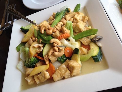 Cashew w/tofu  at Marco Polo Global Restaurant in Salem
