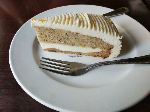 Pineapple orange cake at Marco Polo Global Restaurant in Salem